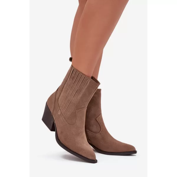  Ženske gležnjače BOTO NC1339K/6350 KAKI 