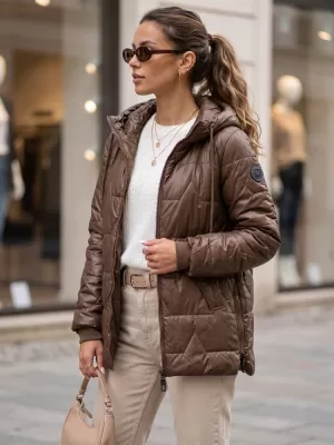 Ženska jakna DSTREET TY5800 SMEĐA