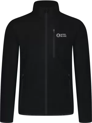 Muški lagani sweatshirt od flisa NORDBLANC QUARRY NBSFM8372 CRNA