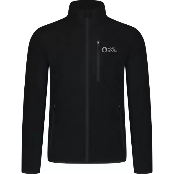  Muški lagani sweatshirt od flisa NORDBLANC QUARRY NBSFM8372 CRNA 