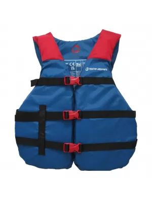 Prsluk za plivanje SPINERA Universal Nylon 2 PLAVO/CRVENO