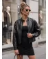 Ženska jakna DSTREET TY5849 CRNA