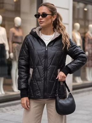 Ženska jakna DSTREET TY5786 CRNA