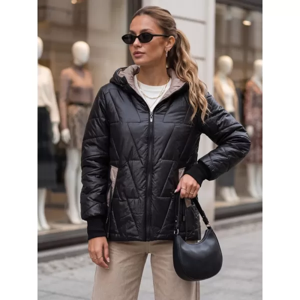  Ženska jakna DSTREET TY5786 CRNA 