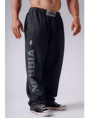 Muške hlače NEBBIA OLYMPIA PUMP COVER 954 CRNA