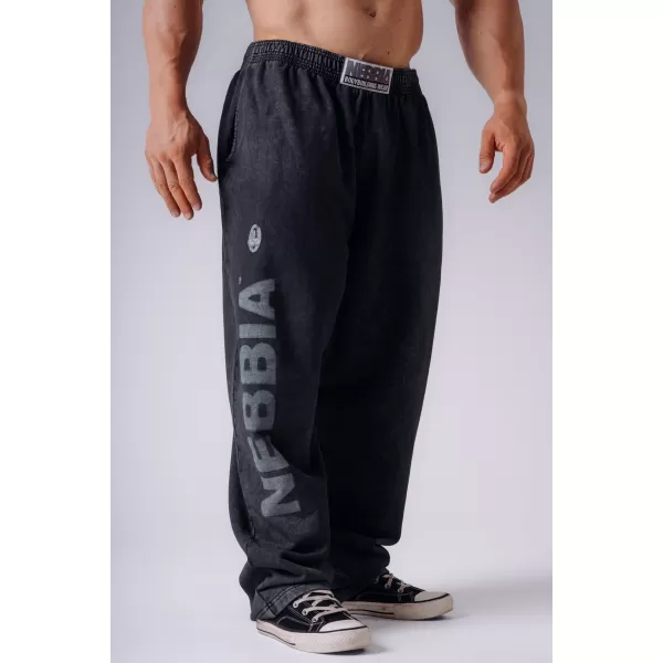  Muške hlače NEBBIA OLYMPIA PUMP COVER 954 CRNA 