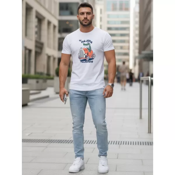  Muška majica kratkih rukava DSTREET NX5083R-WH BIJELA 