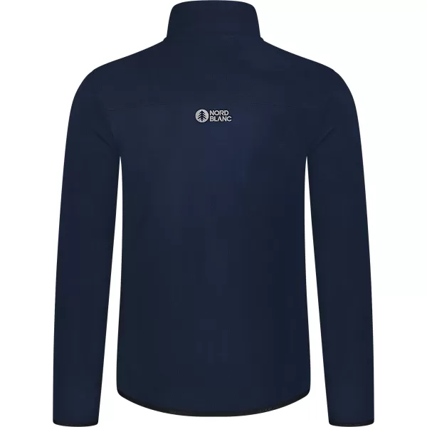  Muški lagani sweatshirt od flisa NORDBLANC QUARRY NBSFM8372 TAMNOPLAVA 