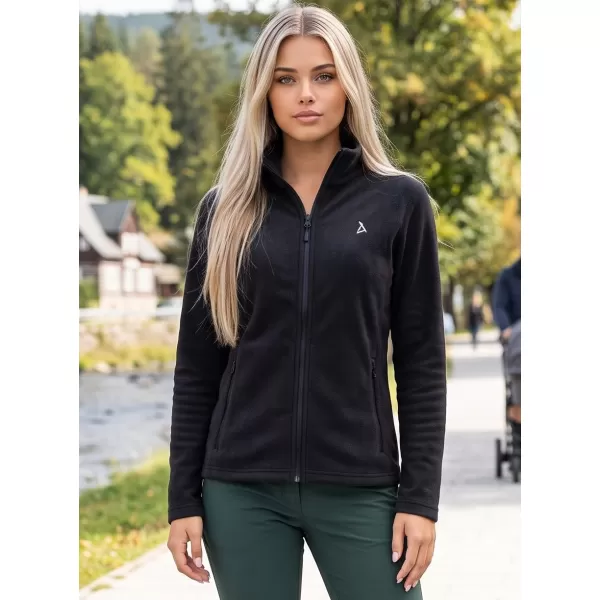  Ženska majica od flisa ALTISPORT ALW002852 CRNO I SREBRNO 