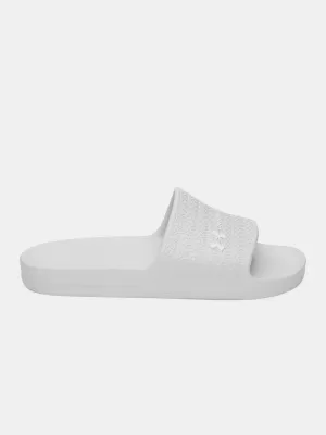 Ženske papuče UNDER ARMOUR UA W ARMR SLIDE LITE 6007533-014 SIVA