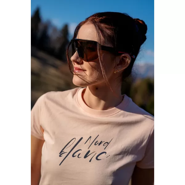  Ženska majica kratkih rukava NORDBLANC AFFECTION NBSLT8180 RUŽIČASTA 