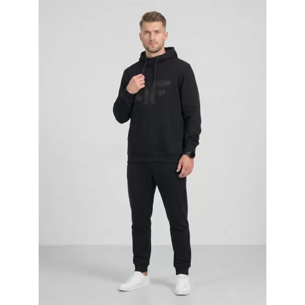  Muški sweatshirt 4F WMM00TSWSM2548 DUBOKA CRNA 