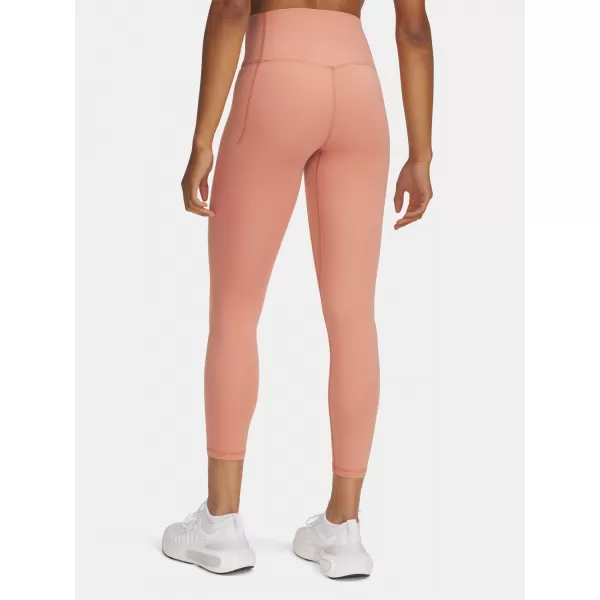 Ženske tajice UNDER ARMOUR MERIDIAN ANKLE LEG 1382525-696 RUŽIČASTA 