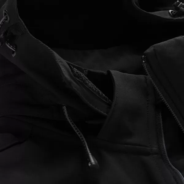  Muška softshell jakna ALPINE PRO GEDER CRNA 