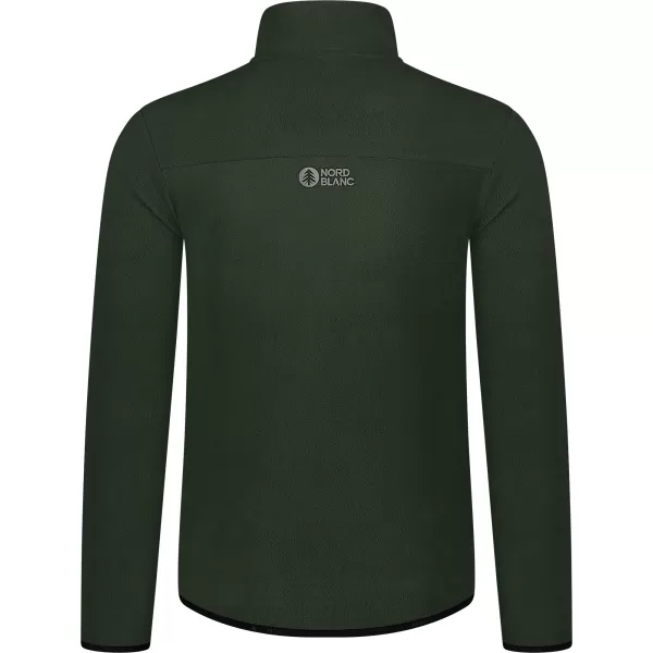  Muški lagani sweatshirt od flisa NORDBLANC QUARRY NBSFM8372 ZELENA 