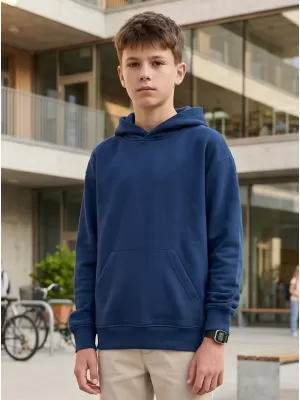 Dječji sweatshirt MALFINI CHILL 423 PONOĆNO PLAVA