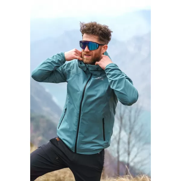  Muška vodootporna softshell jakna NORDBLANC EXPEDITIOUS NBSSM8323 ZELENA 