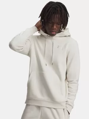 Muški sweatshirt UNDER ARMOUR ICON FLEECE HOODIE 1373880-110 BIJELA