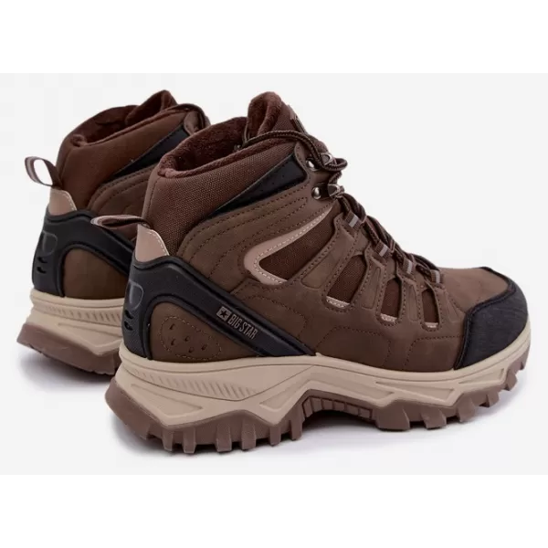  Muške cipele BIG STAR SHOES UU174316 SMEĐE/BEŽ SJENE 