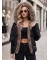 Ženska jakna DSTREET TY5987 CRNA