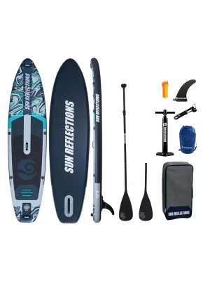 Daska za veslanje SUN REFLECTIONS M 10'8'' MINICOMBO SIVA