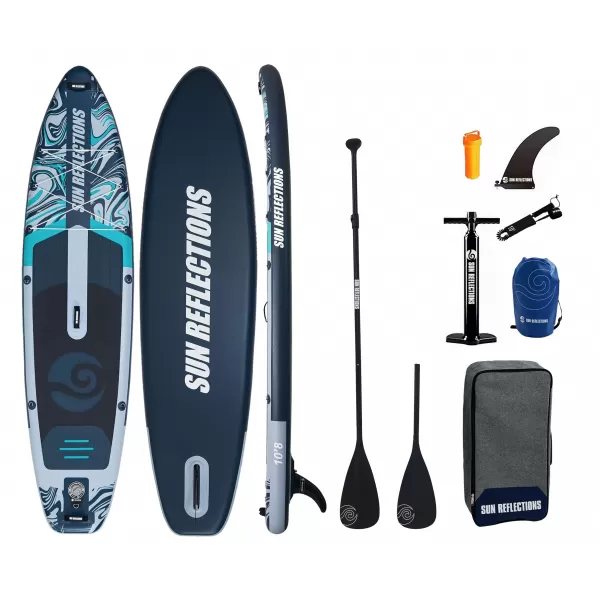  Daska za veslanje SUN REFLECTIONS M 10'8'' MINICOMBO SIVA 