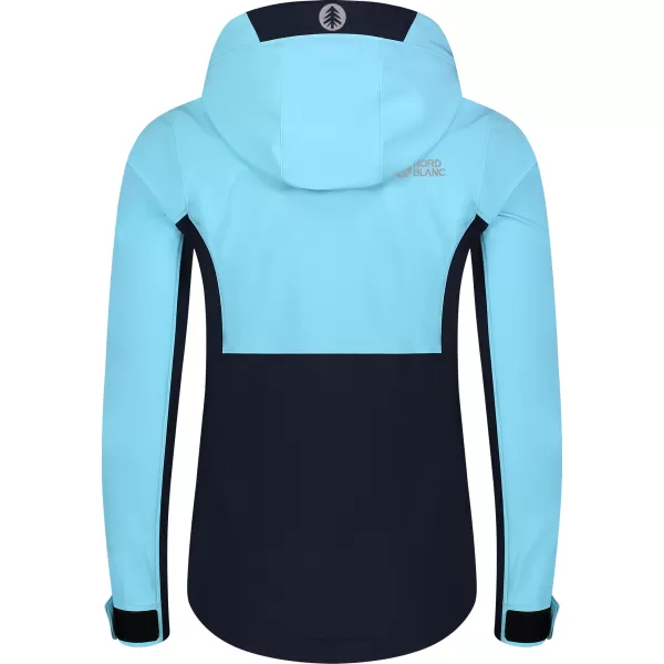  Ženska softshell jakna NORDBLANC BLINK NBSSL8320 SVIJETLOPLAVA 