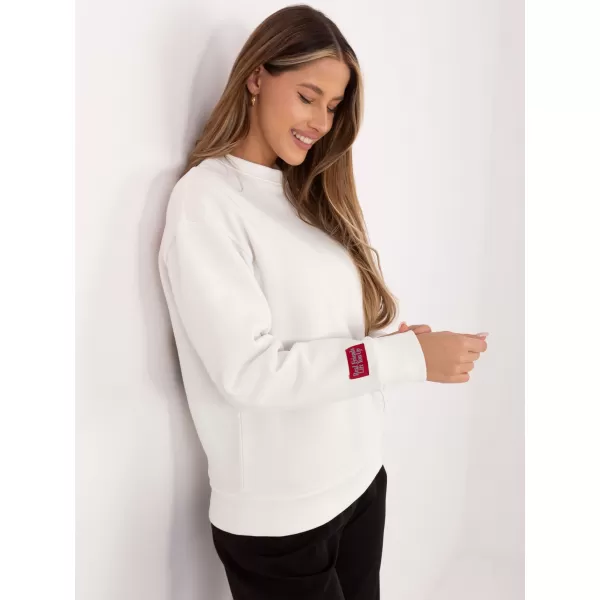  Ženski sweatshirt SUBLEVEL D10608BC02568J BIJELA 