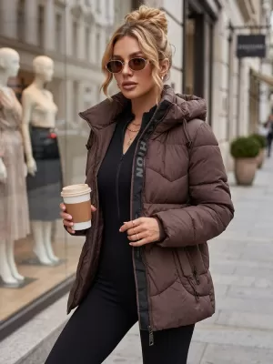 Ženska jakna DSTREET TY5754 LJUBIČASTA