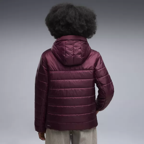  Ženska jakna PUMA ESS HOODED PADDED JACKET 68523124 RUBIN NOIR 