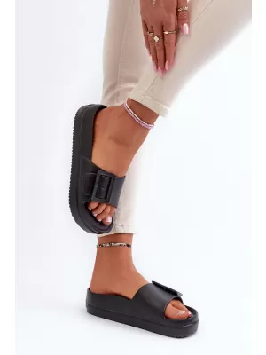 Ženske papuče BIG STAR SHOES NN274A662 CRNA