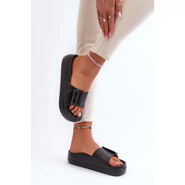  Ženske papuče BIG STAR SHOES NN274A662 CRNA 