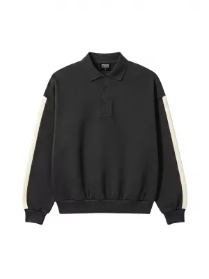 Muška majica s kragnom URBAN CLASSICS TB8595-00007 CRNA