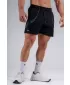 Prevelike kratke hlače za trening NEBBIA PRIMAL 876 CRNA