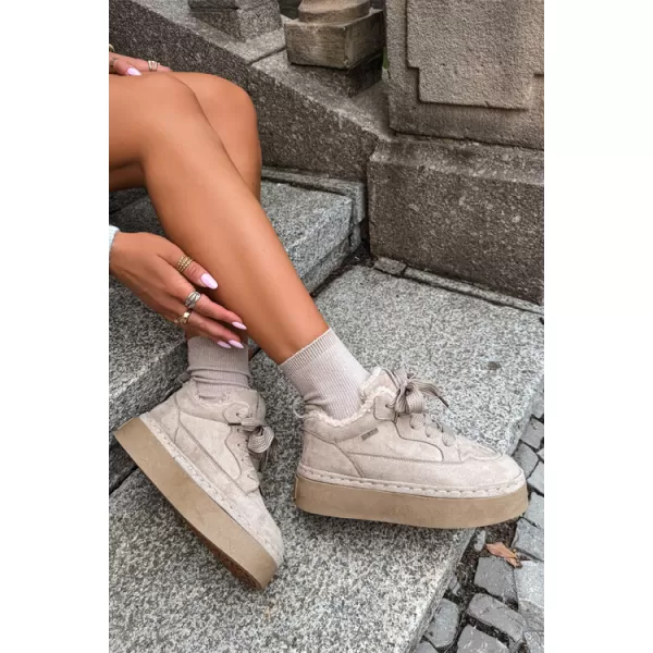  Ženski snjegovići BIG STAR SHOES UU274187 BEŽ 