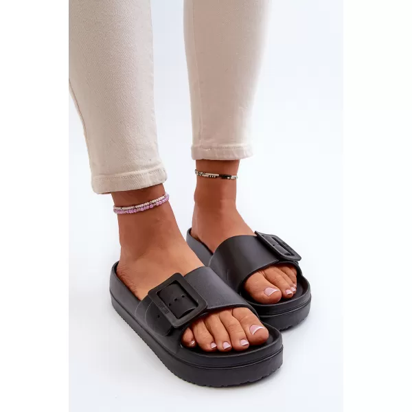  Ženske papuče BIG STAR SHOES NN274A662 CRNA 