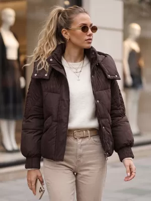 Ženska jakna DSTREET TY6039 SMEĐA
