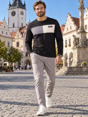 Muška majica kratkih rukava ALTISPORT IVAS CRNA