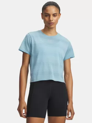 Ženska majica kratkih rukava UNDER ARMOUR VELOCITI SHORTSLEEVE 6009540-425 PLAVA