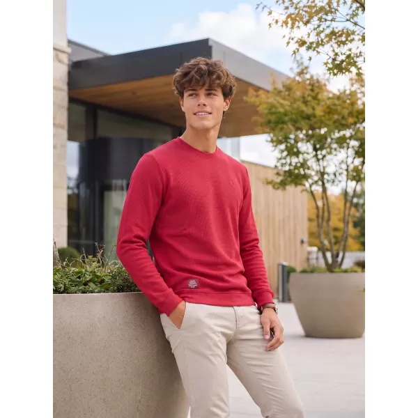  Muški sweatshirt ALTISPORT ICES TAMNOCRVENA 