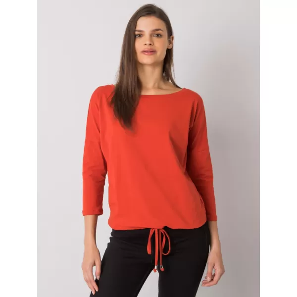  Ženska bluza BASIC FEEL GOOD RV-BZ-4691.37P TAMNONARANČASTA 