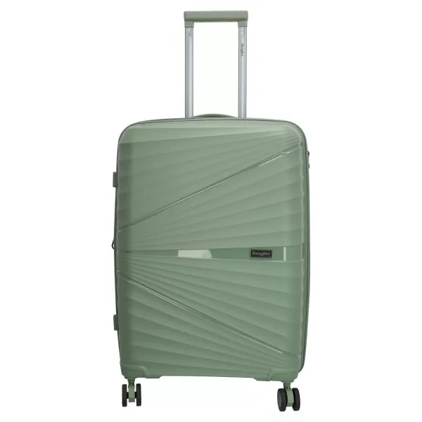  Kofer od školjke BEAGLES TRAVEL M 25138 PRIRODNO ZELENA 