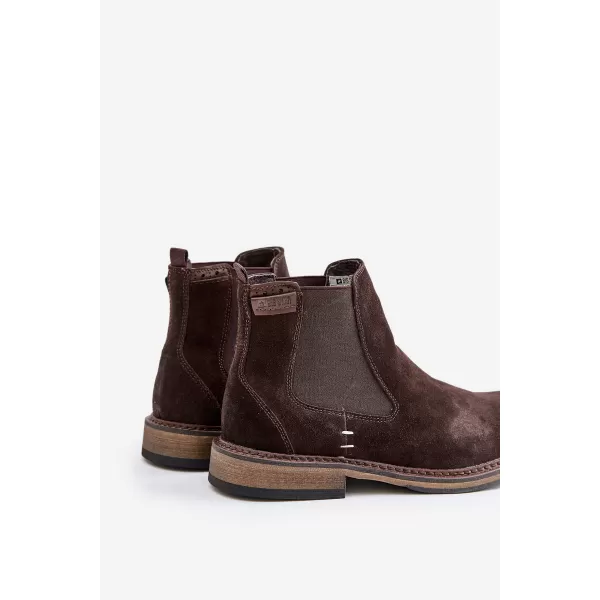  Muške gležnjače BIG STAR SHOES OO174155 SMEĐA/BEŽ 