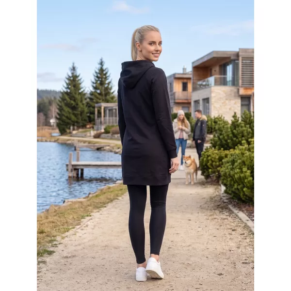  Ženska produžena majica ALTISPORT ALW091419 CRNO I ZLATNO 