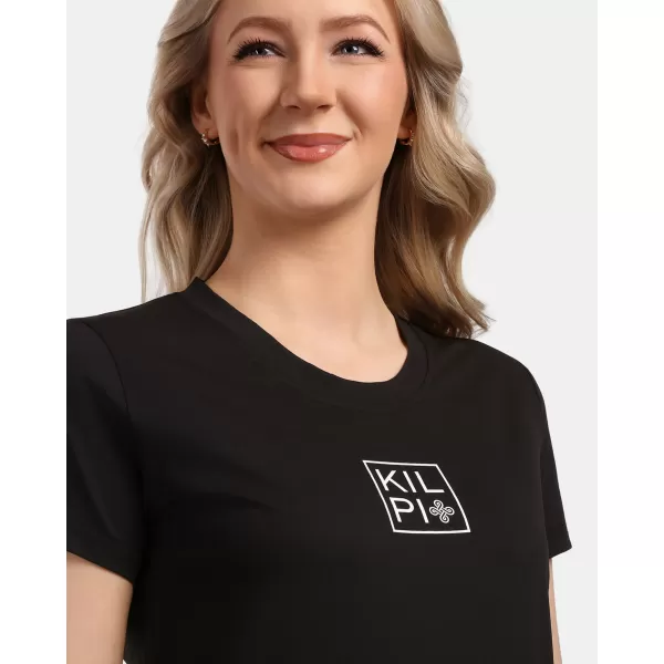  Ženska funkcionalna majica KILPI DIXIE-W 1L0303KI CRNA 