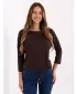 Ženska bluza BASIC FEEL GOOD RV-BZ-4691.40P TAMNO SMEĐA