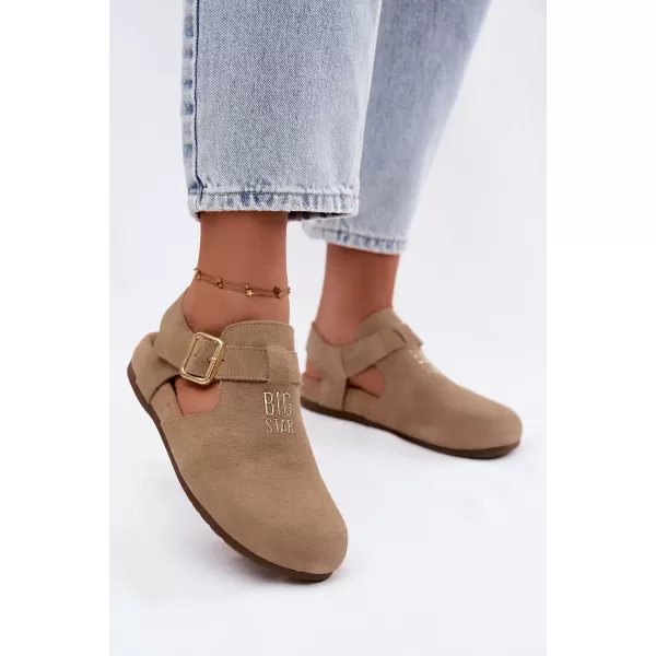  Ženske sandale BIG STAR SHOES TT274542 BEŽ 