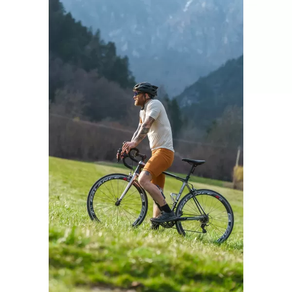  Muški biciklistički dres NORDBLANC CAMEL NBSMF8079 BEŽ 