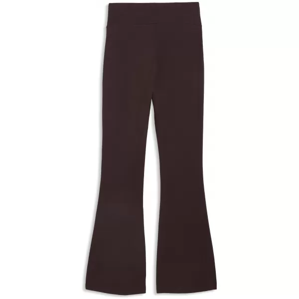  Ženske tajice PUMA ESS HIGH-WAIST FLARED LEGGINGS 63154233 ČOKOLADNI FONDUE 