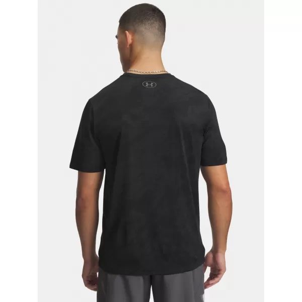  Muška majica kratkih rukava UNDER ARMOUR TECH VENT JCQRD SS 1390047-001 CRNA 